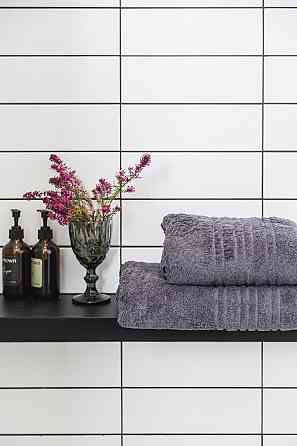 Ecotton Рушник махровий Ecotton 70х140 см високої щільності 550 г/м² сірий Antracite 1 шт. Киев