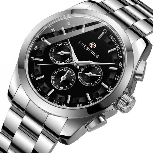 Мужские наручные часы Forsining Walker Steel Винница - изображение 4