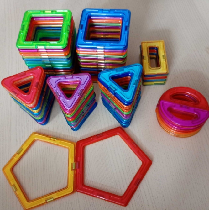 Магнитный конструктор 80 деталей. Харьков - изображение 1