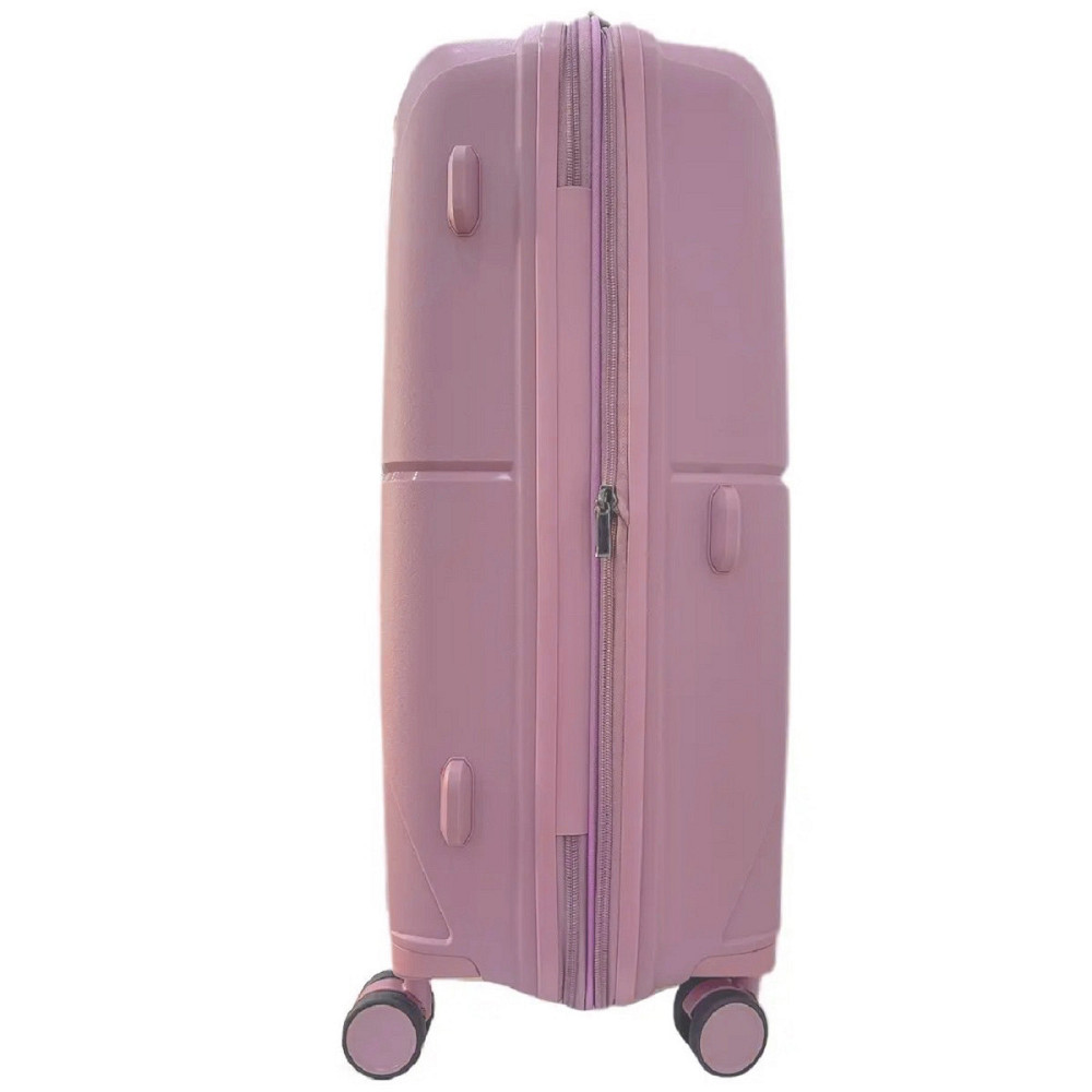 Валіза пластикова AIRTEX 245 середня 67 см рожева Київ - фото 3