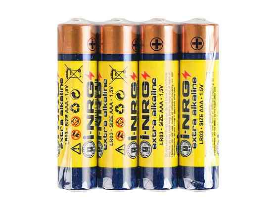Батарейка лужна LR03/AAA Extra 4шт. (спайка) ТМ i-NRG Київ