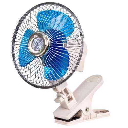 Вентилятор 6" ВН.12.607С/HF-307C 12 В з кутом повороту 120 градусів на кліпсі Харків