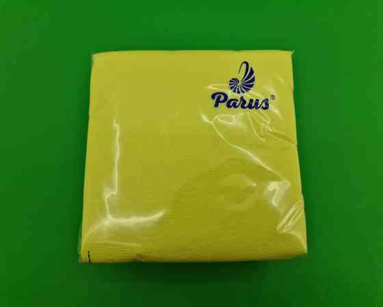 Салфетки бумажные 100лист Одесса Желтая 33х33 (1 пачка) Харьков