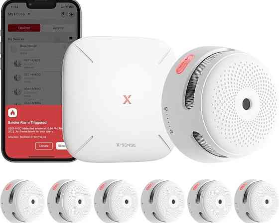 Сигналізація диму X-Sense Wi-Fi XS01-M, FS61 Харків