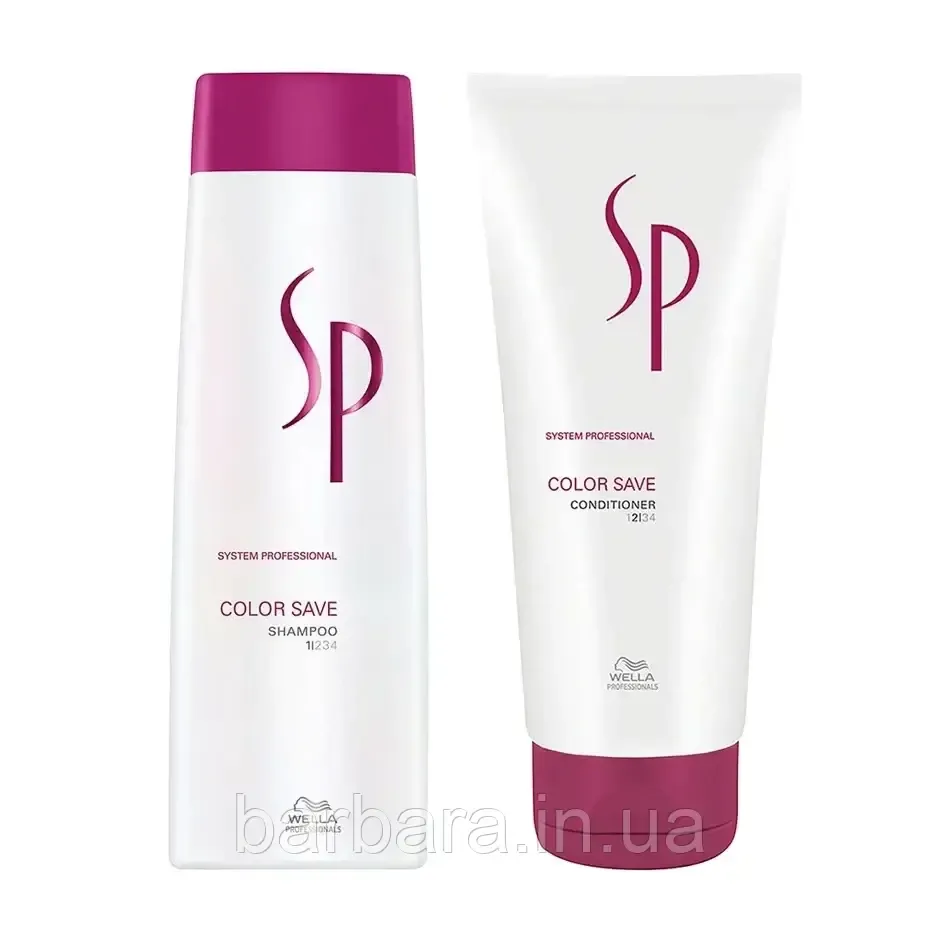 Шампунь для окрашенных волос Wella SP Color Save Shampoo 250 мл Киев - изображение 3