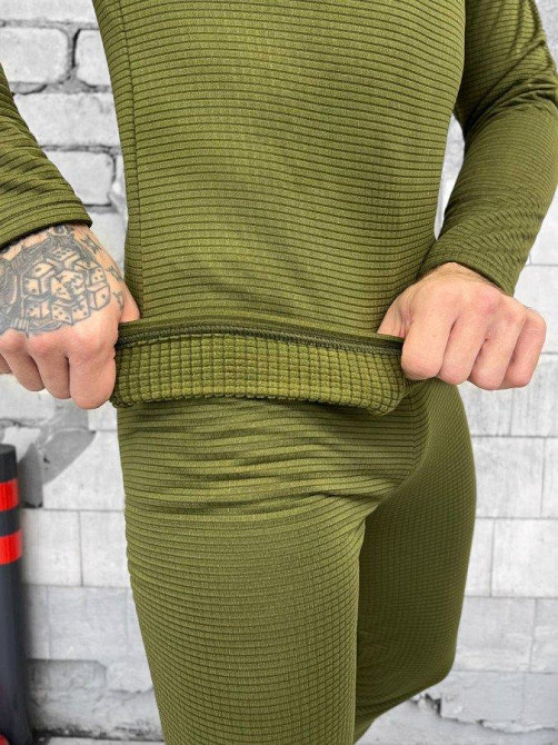 Термобілизна чоловіча тепла натільна Хакі вафелька ЗСУ 50/52/54 р Одеса - фото 4