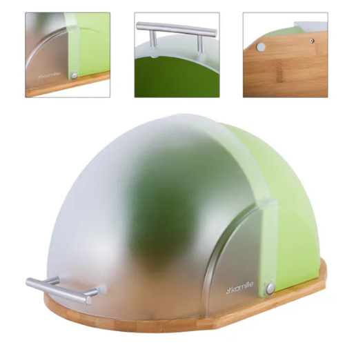 Хлібниця 36,5*26,5*19см бамбук/пластик мікс 1100 KAMILLE Житомир - фото 12