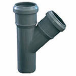 Wavin (вавін) Трійник для каналізації д. 50/50х45 Харків - фото 2