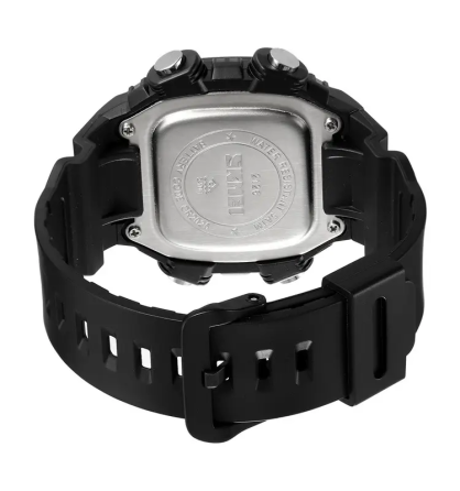 Часы мужские спортивные наручные Skmei 2126 (Черные с черным) Киев