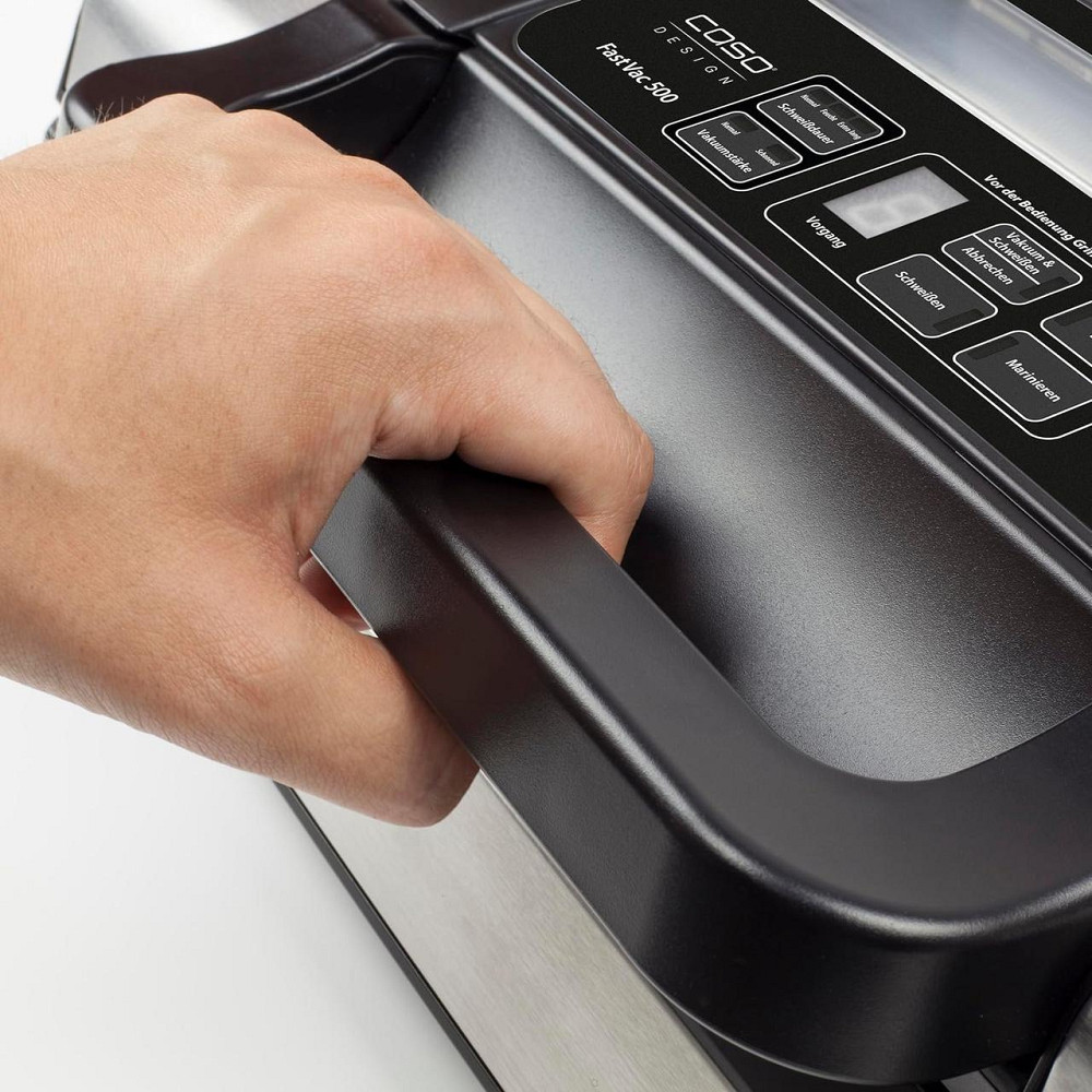 Профессиональный вакуумный упаковщик 30 см 20 л/мин CASO FastVAC 500 (1409) 130 Вт Нововолынск - изображение 9