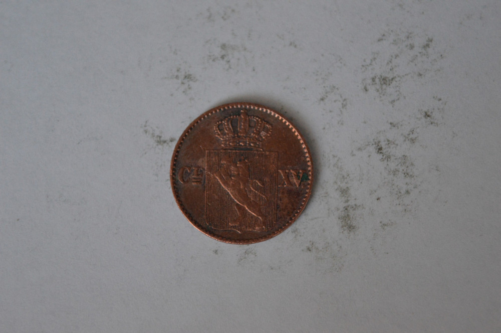 Норвегия 1/2 скиллинга, 1867 год (3) Полтава - изображение 1