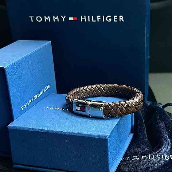 Мужской фирменный браслет TH (51100) brown Киев