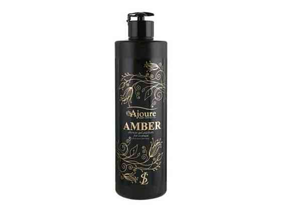 Гель-крем д/душу Жіночий парфумований AMBER 0,5л ТМ AJOURE Київ