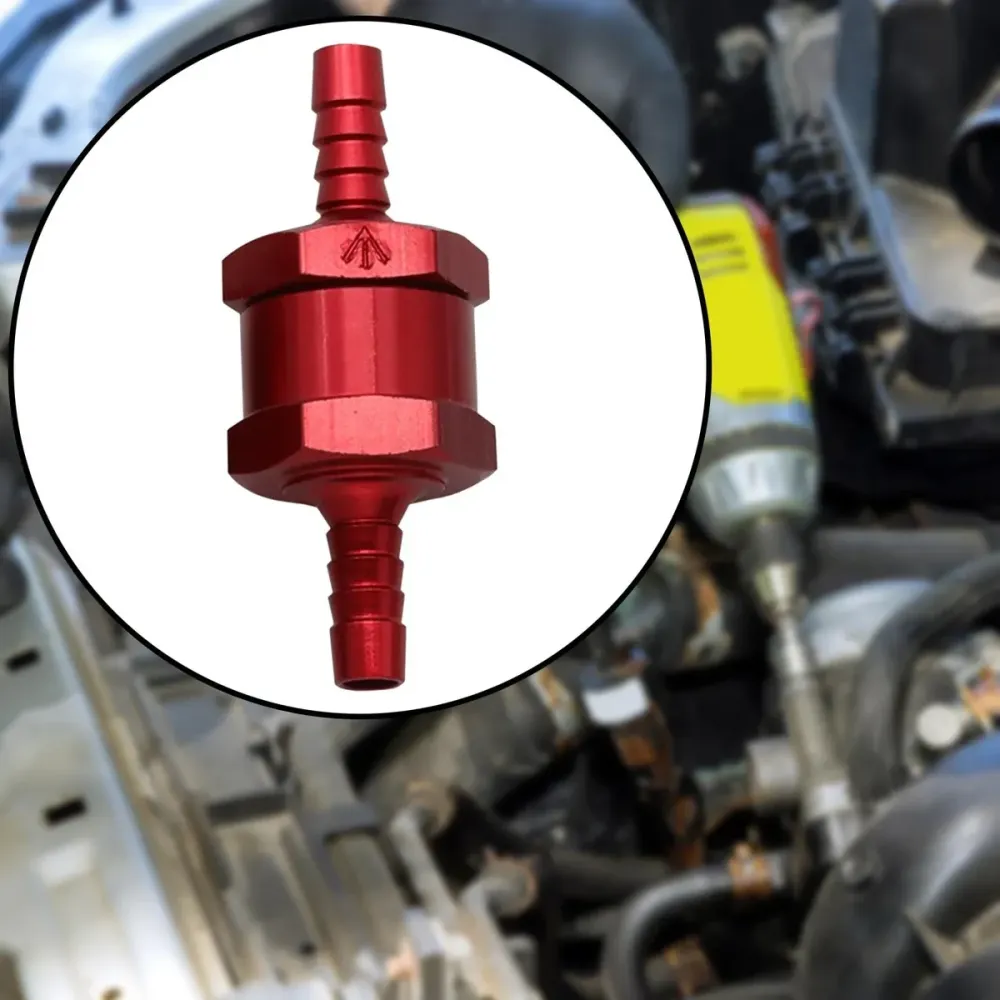 Обратный клапан 6 мм для топливных насосов, красный Киев - изображение 1