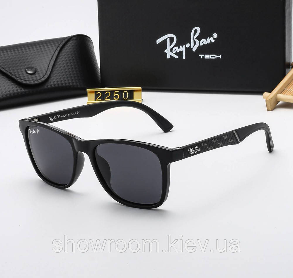 Сонцезахисні окуляри з поляризацією Rb 69024 black Київ - фото 2