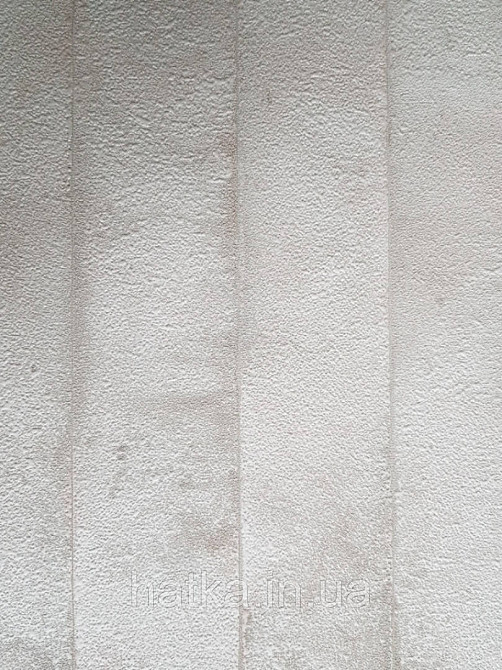 Обои виниловые на флизелине Marburg Atelier 31404 метровые лофт полосы под металл бежевые белые серебро Киев - изображение 1