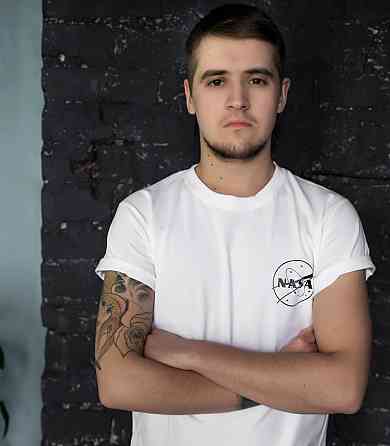 Мужская\Женская футболка с принтом !  NASA Черновцы