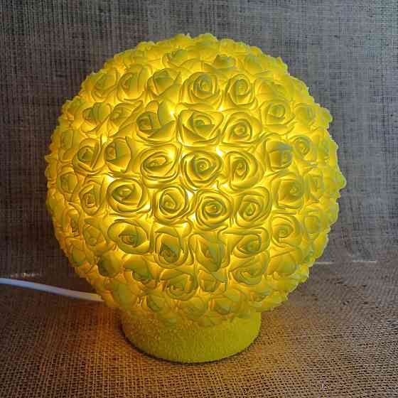 Світильник-нічник "Букет жовтих троянд" Дніпро