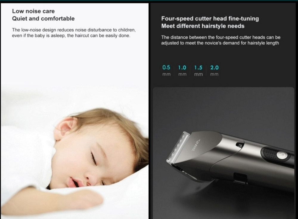 Машинка для стрижки : Xiaomi Youpin RIWA RE-6305 Steel Киев - изображение 5