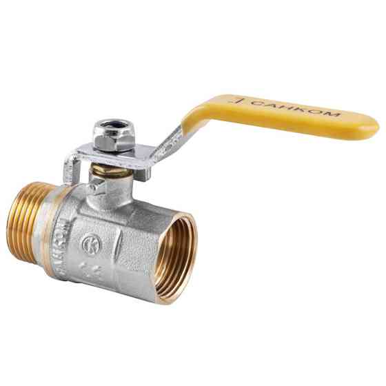 Кран кульовий СК 3/4" ГШВ YELLOW ART.607 (SK0103) Київ