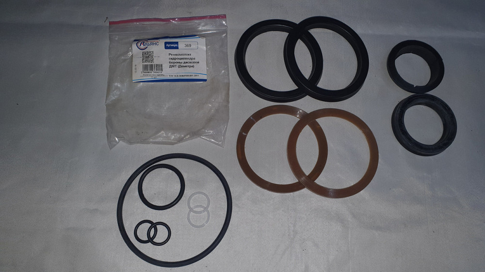 Ремкомплект гідроциліндру борони дискової ДМТ (Деметра). Альянс. Харків - фото 1