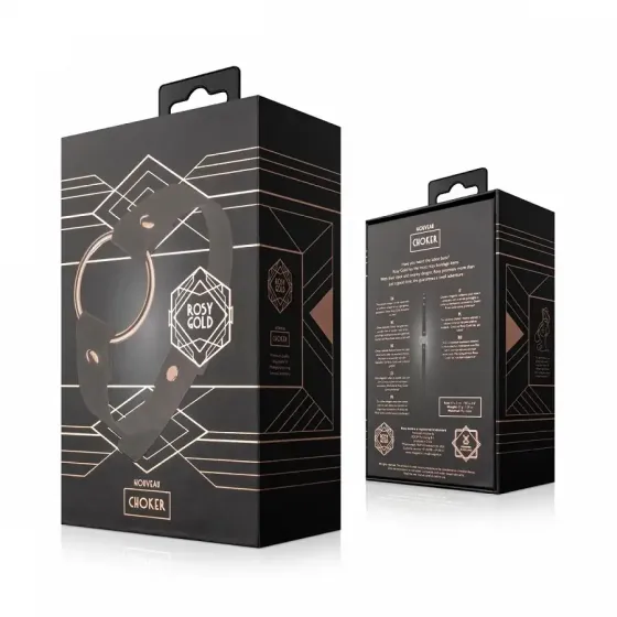 Чокер Rosy Gold - Choker - Black Львов