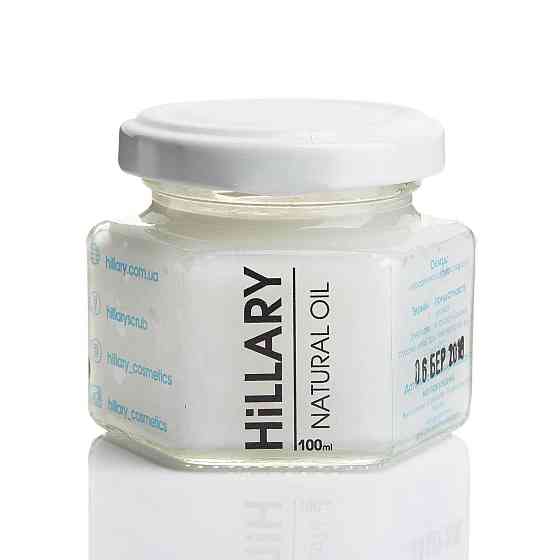 Нерафінована кокосова олія HILLARY VIRGIN COCONUT OIL 100 мл 4820209070026 Вінниця