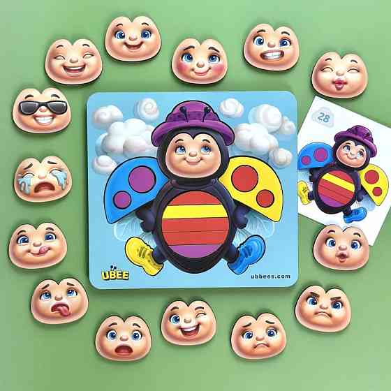 Розвиваючий пазл-вкладиш "Сонечко емоції" (ПСД280) PSD280 Вінниця