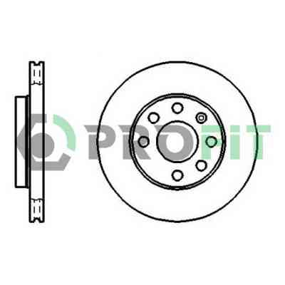 Гальмівний диск Profit 5010-1279 Вінниця