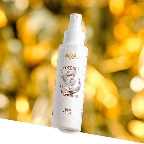 Інтимний гель-лубрикант - MyLove Taste Slide Sensitive Coconut, 100 мл Sex Aura Київ