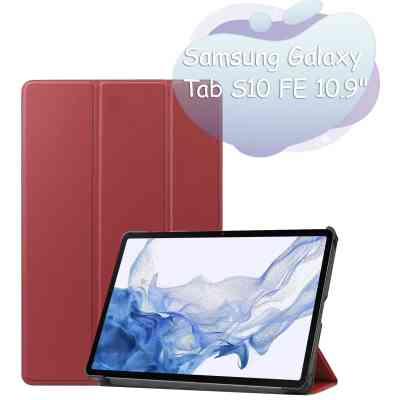 Чехол для планшета BeCover Smart Case Samsung Galaxy Tab S10 FE (SM-X520/SM-X526) 10.9" Red Wine (713281) Винница
