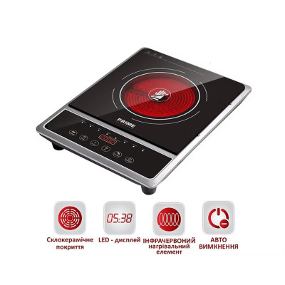 Настільна плита PRIME Technics PHC 2019 GB Вінниця - фото 4