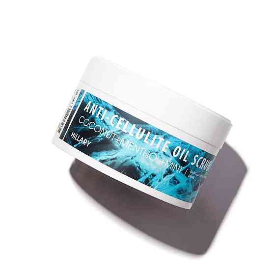 Антицеллюлитный охлаждающий скраб для тела Hillary Anti-cellulite Oil Scrub, 200 г Киев