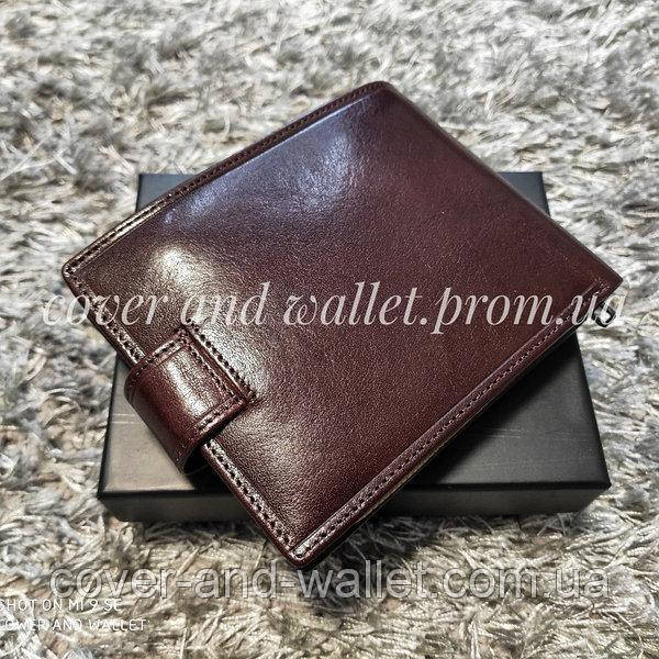 Солидный коричневый мужской кошелек из натуральной кожи Marco Coverna BK 047-805 Киев - изображение 3