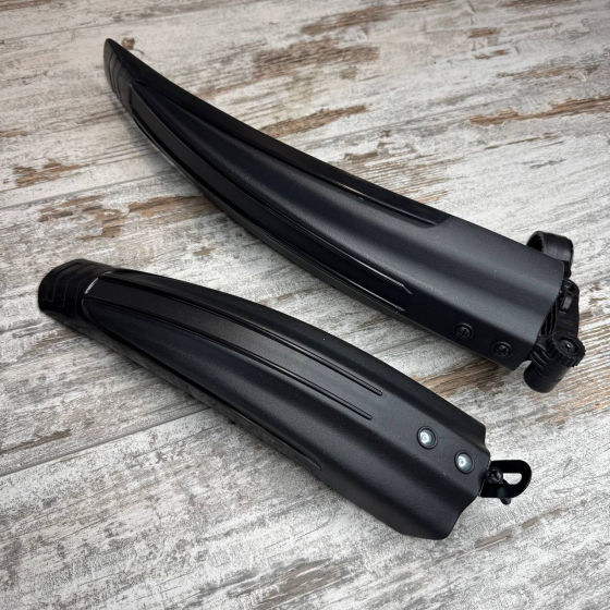 Комплект велосипедных крыльев-брызговиков для защиты от грязи и воды, переднее и заднее, универсальный размер Киев