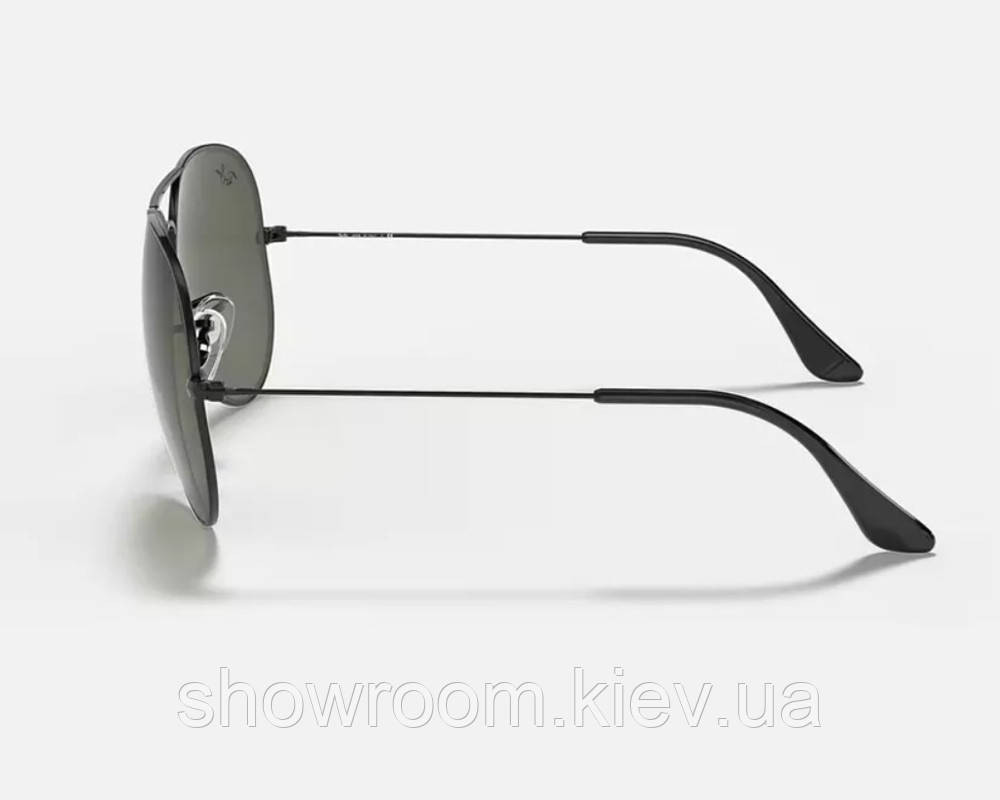 Жіночі сонцезахисні окуляри Ray Ban aviator 3025 (002/62) Lux Київ - фото 3