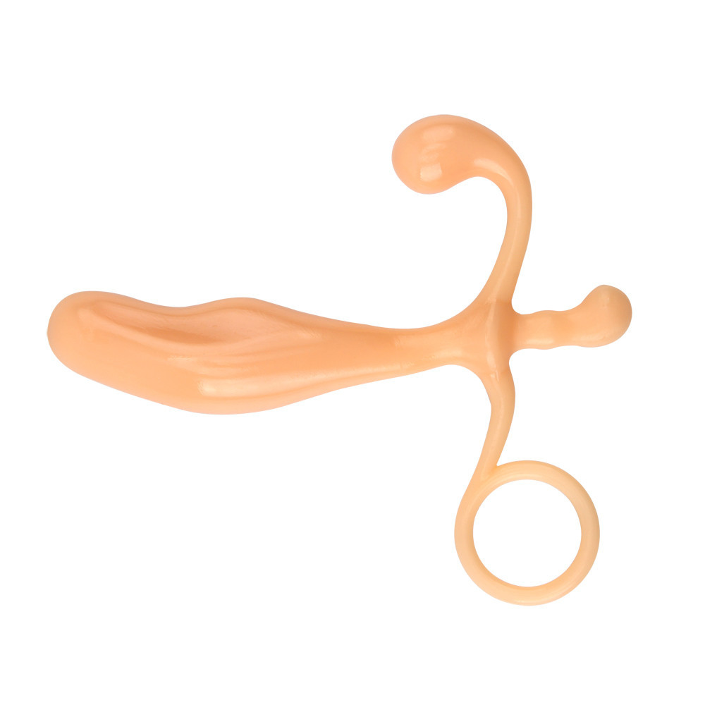 Массажер простаты Chisa Prof.Jason C Prostate Exerciser с анатомическим рельефом, бежевый Sex Aura Киев - изображение 2