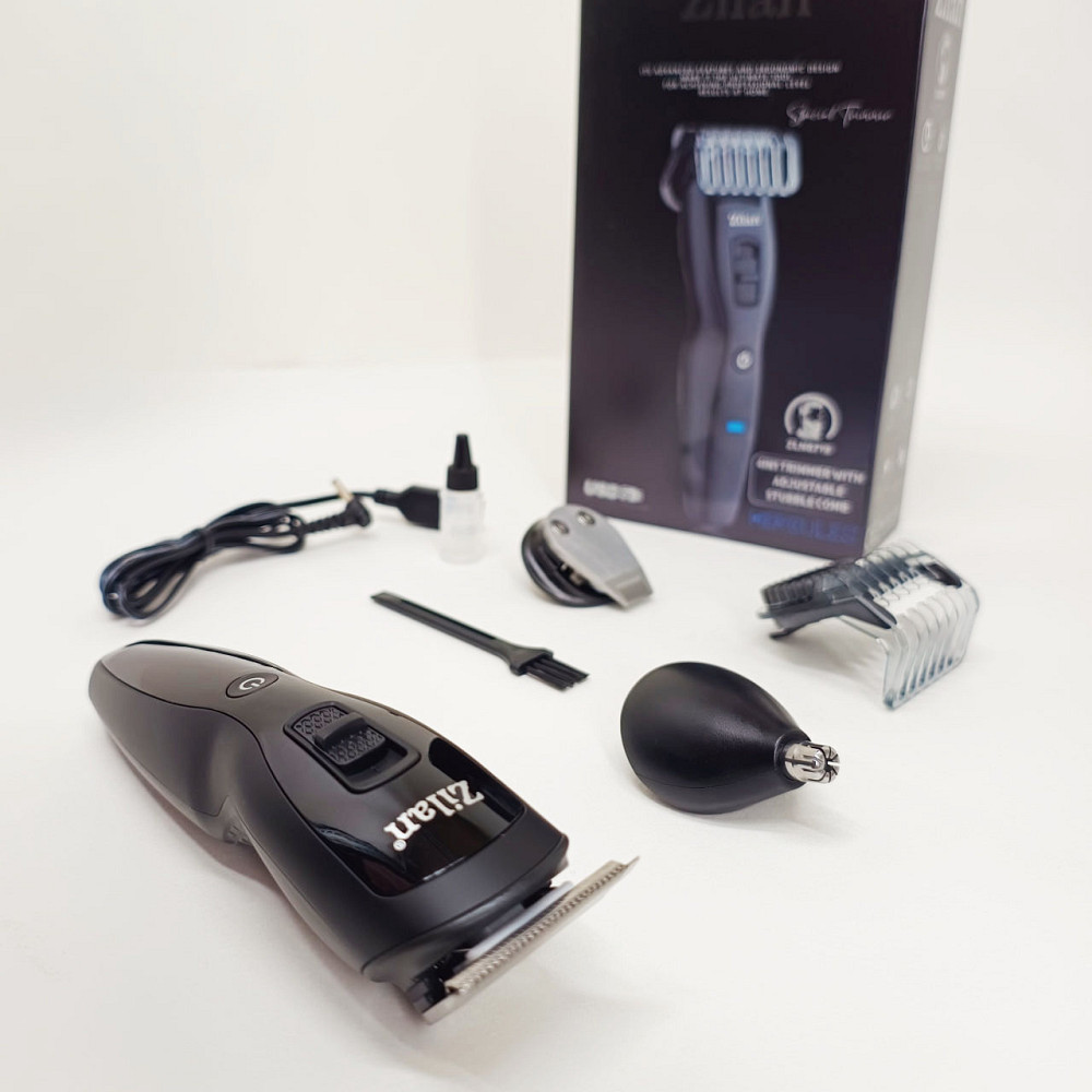 Бритва-тример для чоловіків, Професійна електробритва для дому, Компактна електробритва чоловіча KE-48 Львів - фото 3