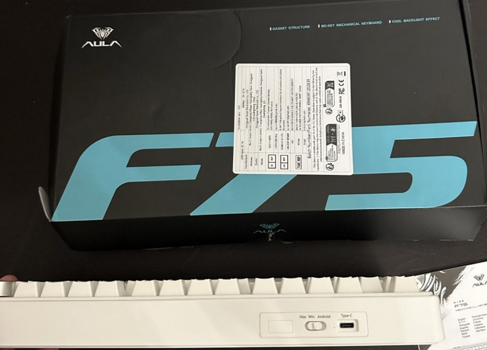 Механическая игровая клавиатура Aula f75. Киев - изображение 3