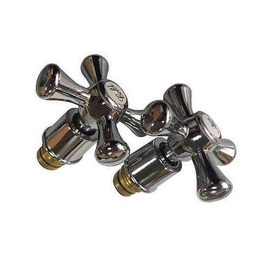 Ручка + Кран-букса Globus Lux CRUIZE GBC-03S-MEC (2шт) Київ