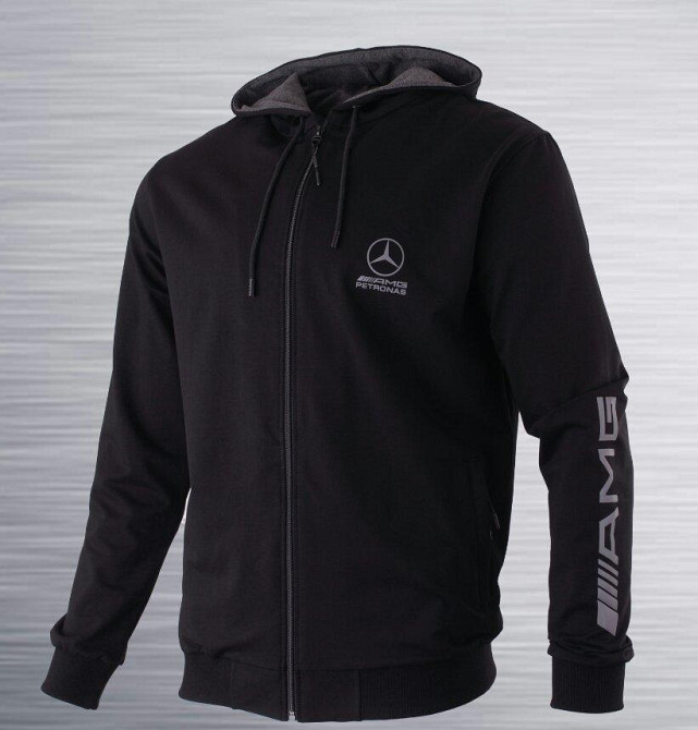 Мужская олимпийка MERCEDES Essentials Men's Hoodie Киев - изображение 4