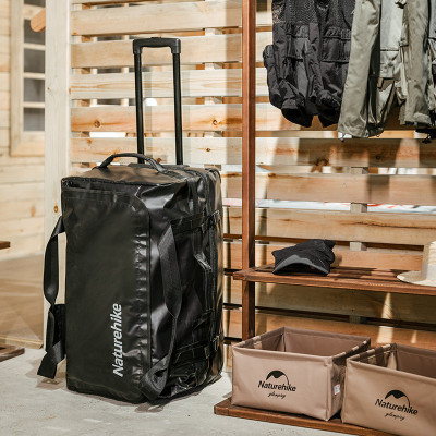 Сумка дорожная Naturehike на колесах NH21LX002 розмір S чорна (6975641885467) Винница - изображение 3