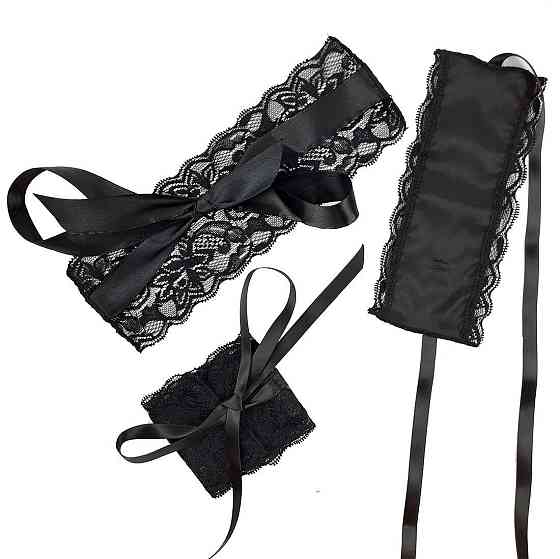 Еротичний набір пов’язка на очі та наручники Art of Sex: Blindfold and Handcuffs Aria Sex Aura Київ