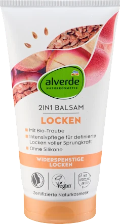 Alverde NATURKOSMETIK Locken Balsam 2in1 Бальзам для кучерявого волосся 2в1 Киев - изображение 1