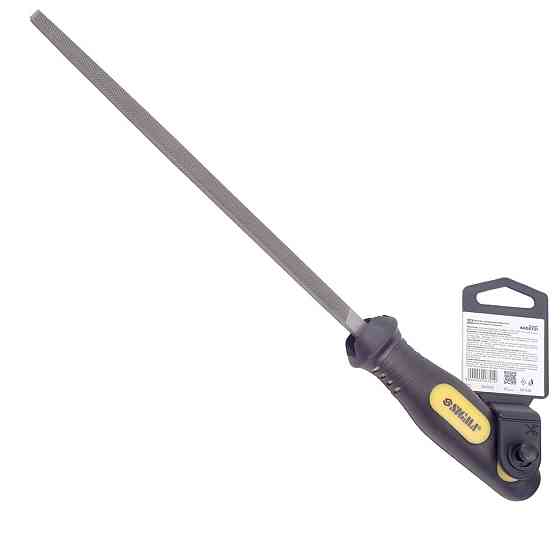 Напилок квадратний 200 мм No2 двокомпонентна ручка SIGMA (4406721) Київ