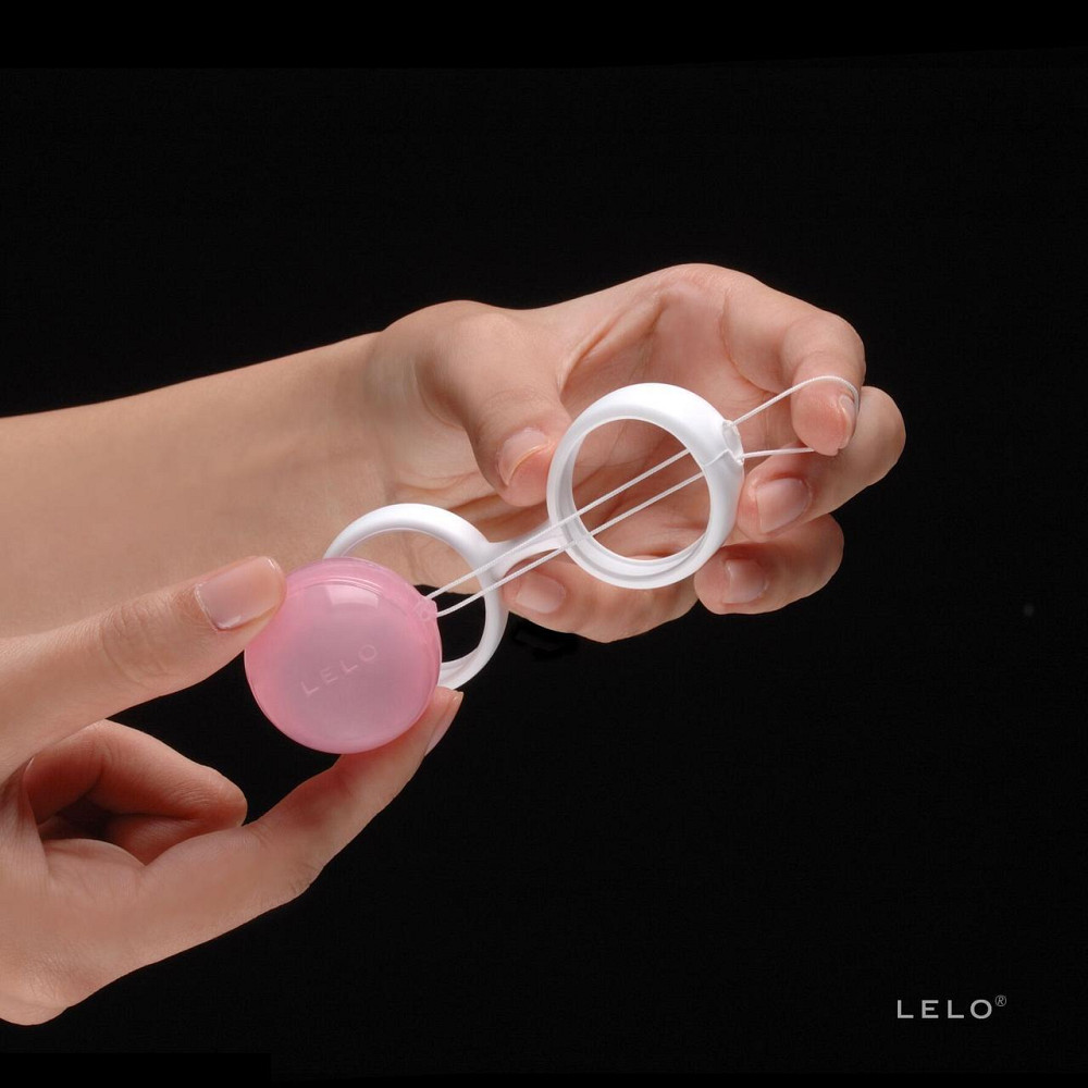 Набір вагінальних кульок LELO Beads, діаметр 3,5 см, змінне навантаження, 2х28 та 2х37 г Sex Aura Київ - фото 6