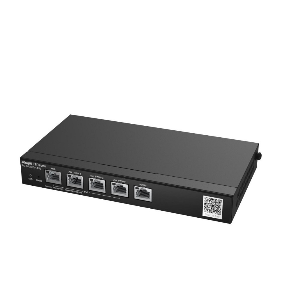 Маршрутизатор Ruijie Reyee RG-EG305GH-P-E ( Black ) Харків - фото 4