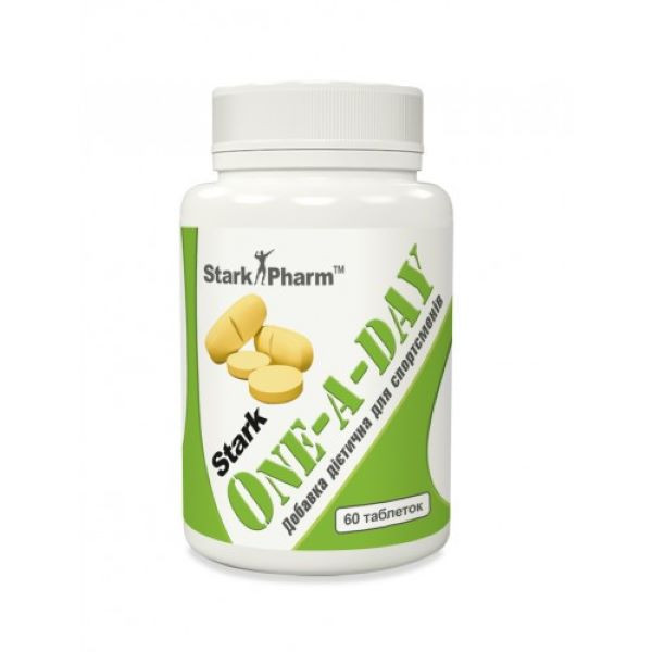 Повседневные витамины Stark Pharm One-a-Day 60 таблеток Луцк - изображение 1