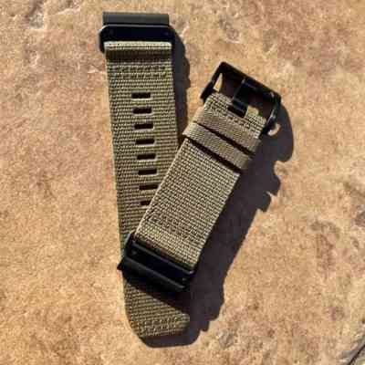 Ремешок для смарт-часов Garmin Tactix 7, 26mm QuickFit, Coyote Tan Nylon (010-13010-11) Винница