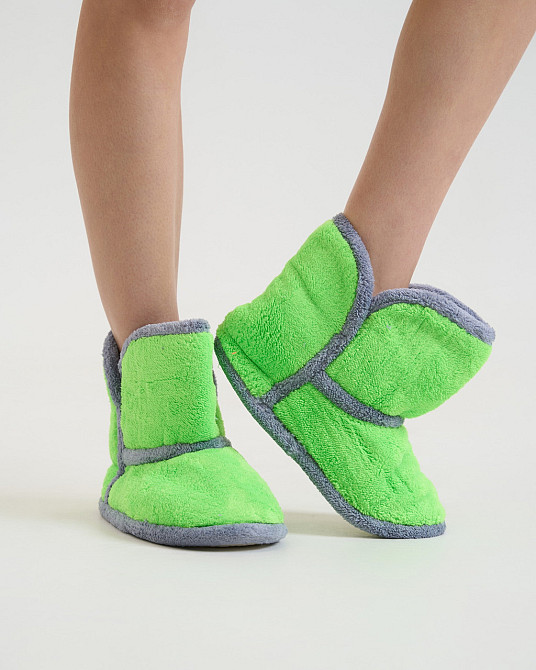 Женские Сапожки-угги для дома - Зеленый Nicoletta 305-3 37-38 Киев - изображение 2